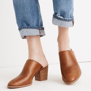 Madewell Harper Mule English Saddle - 9
